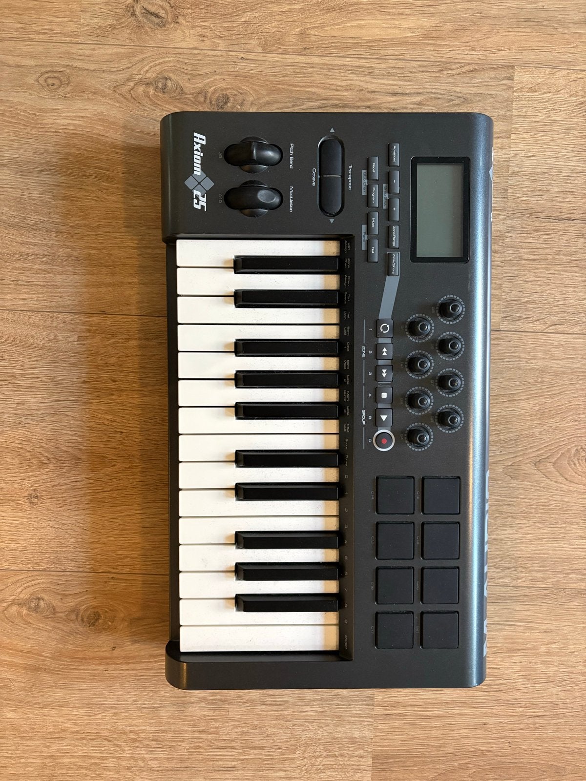 M-Audio Axiom 25 MIDI Keyboard Controller, Overige merken, Gebruikt, Aanslaggevoelig, Overige aantallen