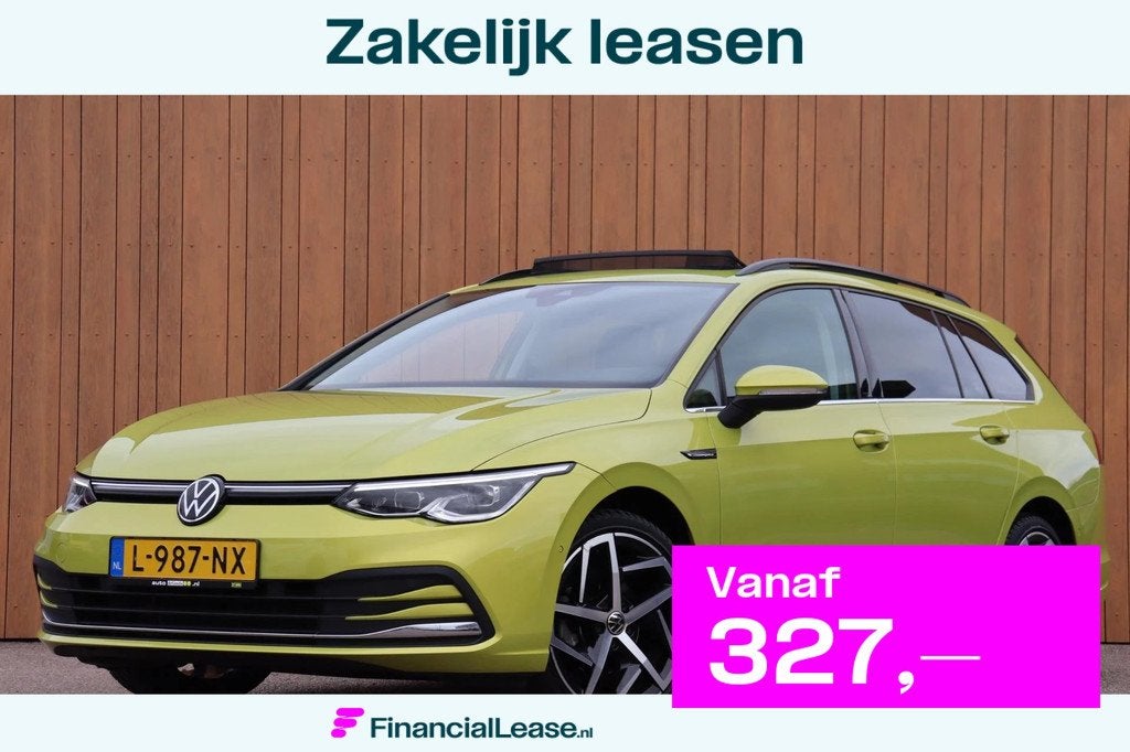 Volkswagen Golf Variant 1.5 TSI Style orgNL schuifdak head-u, Voorwielaandrijving, 12 maanden, 4 cilinders, 1261 kg