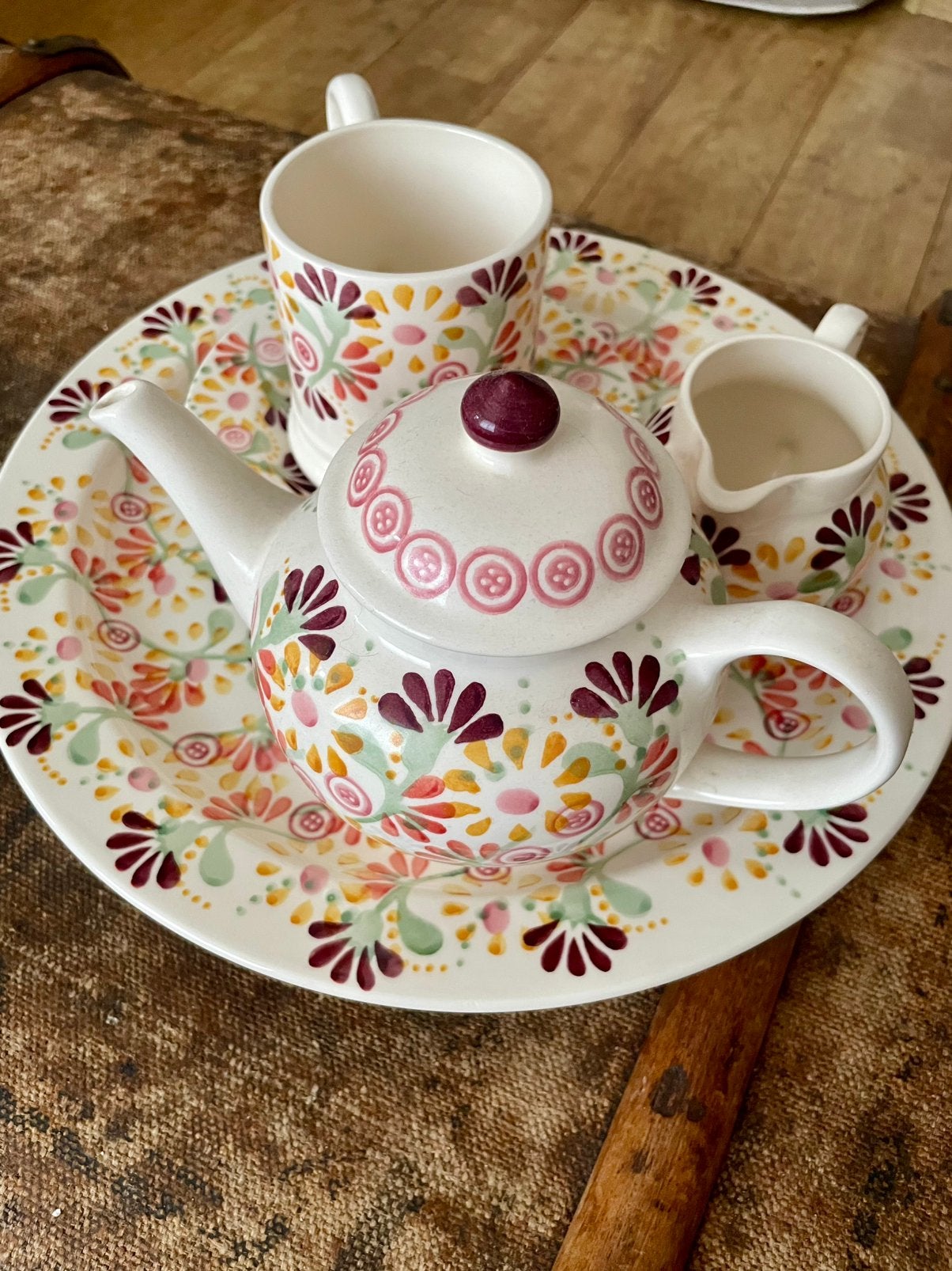 Emma Bridgewater Buttons set - unieke collector club items, Overige typen, Ophalen of Verzenden, Zo goed als nieuw, Emma Bridgewater