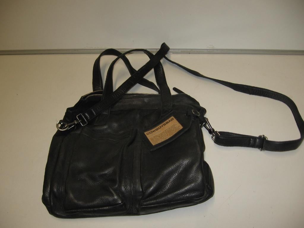 Schoudertas Cowboysbag Zwart, Ophalen of Verzenden, Gebruikt, Zwart, Schoudertasje