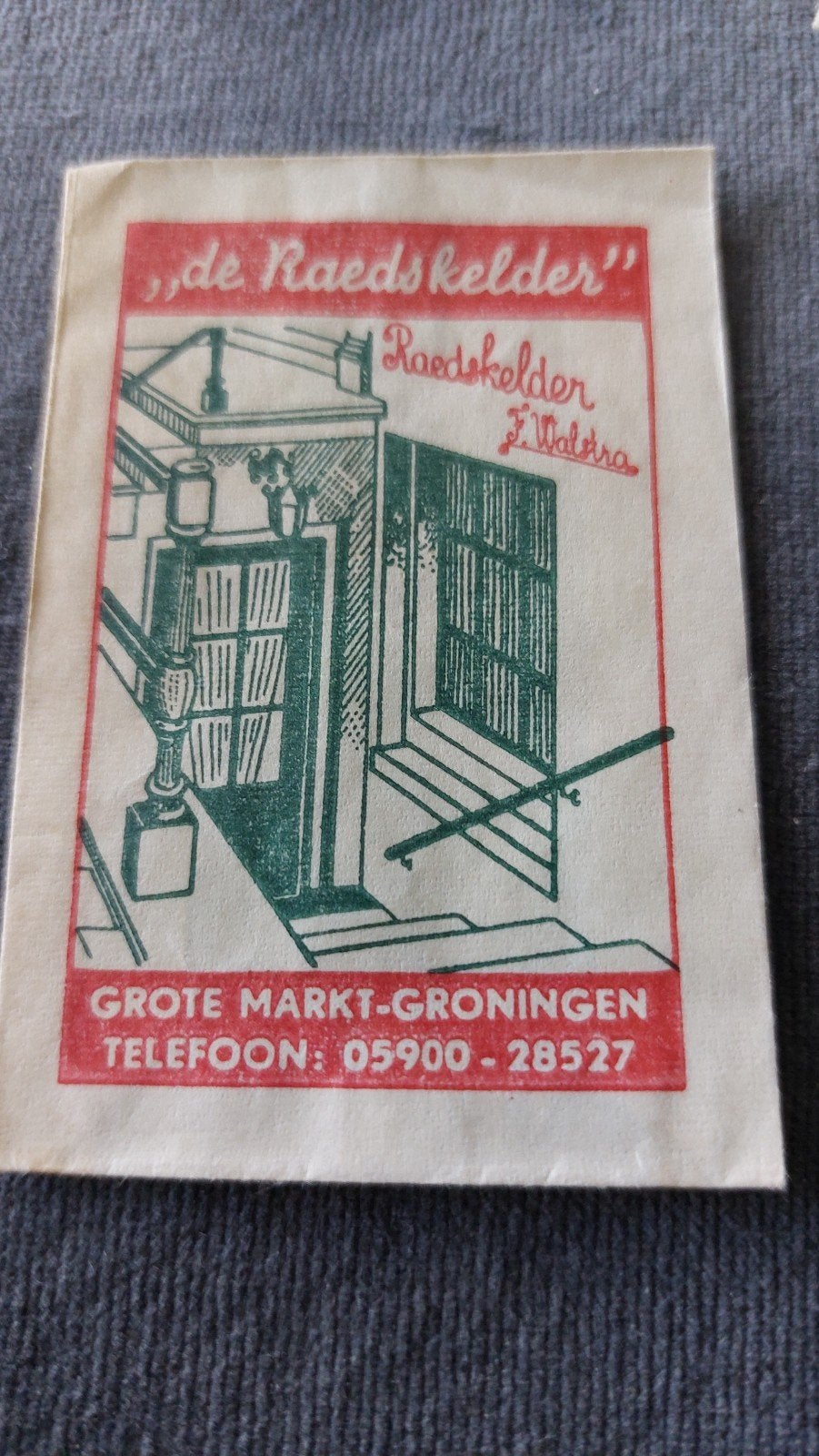 Groningen, "de Raedskelder", Verzenden, Nederland