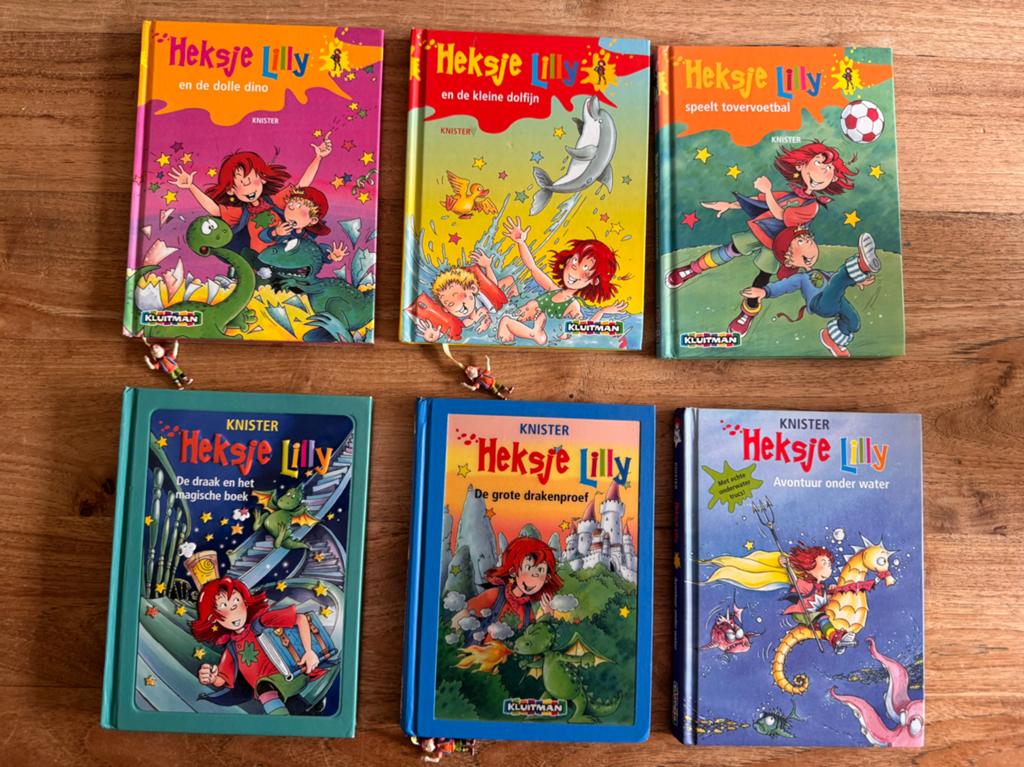 Heksje Lilly | 6 mooie boeken, Boeken, Fictie algemeen, Ophalen of Verzenden, Zo goed als nieuw, Knister