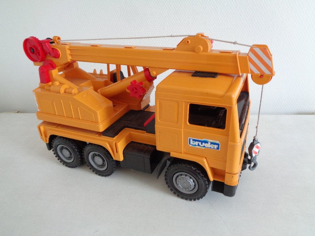 Bruder Kraanwagen., Ophalen of Verzenden, Zo goed als nieuw