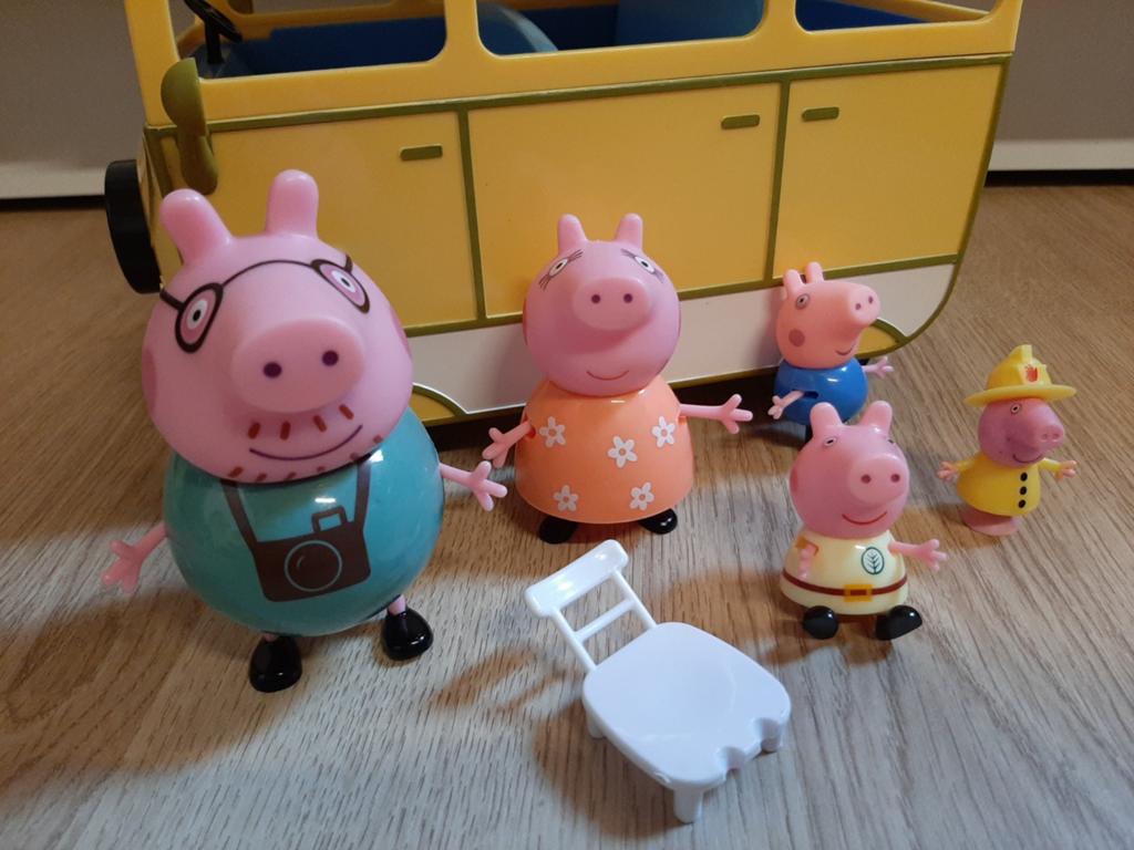 Peppa pig camper, Ophalen of Verzenden