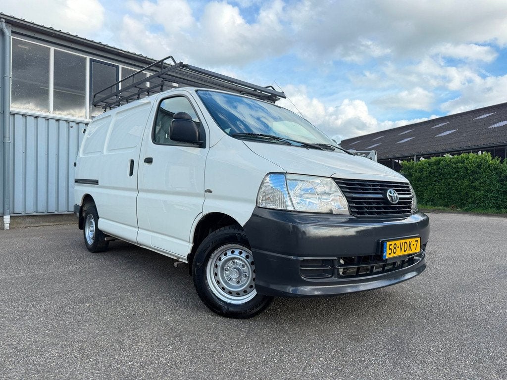 Toyota HiAce 2.5 D-4D KWB Comfort 117PK | AIRCO | MARGE, Auto's, Gebruikt, Zwart, Wit, Origineel Nederlands