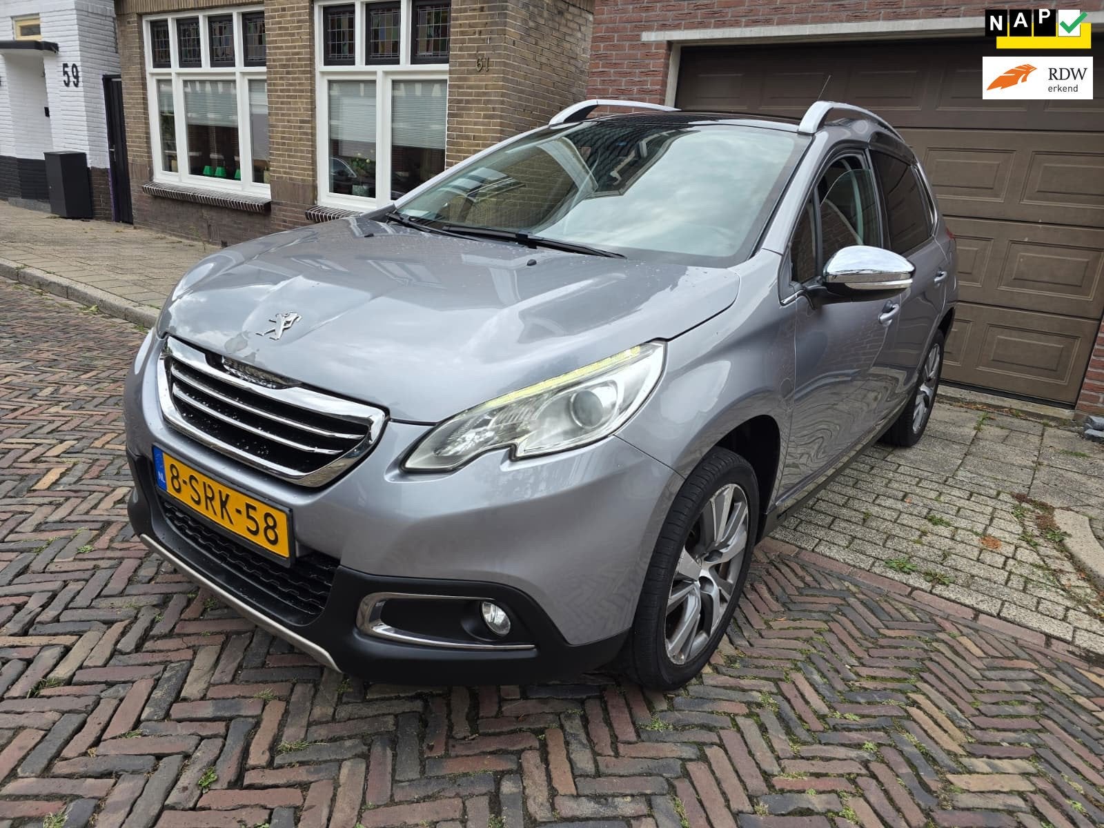 Peugeot 2008 1.6 VTi Féline, Auto's, Voorwielaandrijving, Gebruikt, 4 cilinders, 1270 kg
