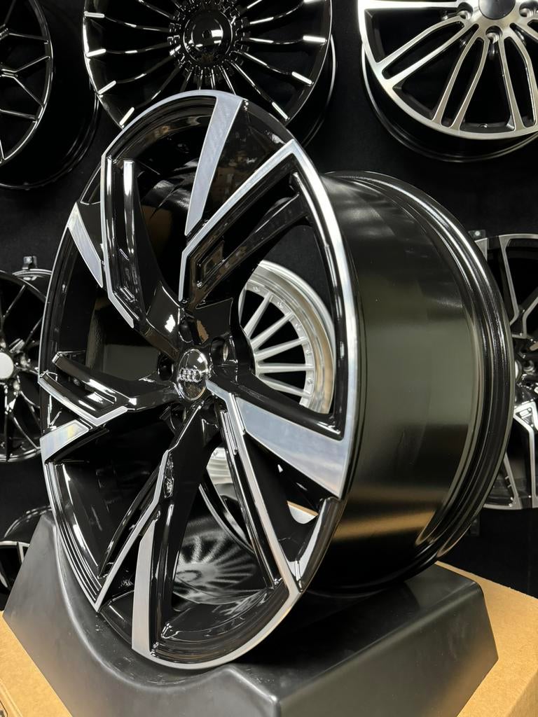 ACTIE ! 21 inch velgen voor Audi RS6 5x112 A6 A7 A8 Q3 Q5 Q7, 255 mm, Velg(en), Nieuw, Personenwagen