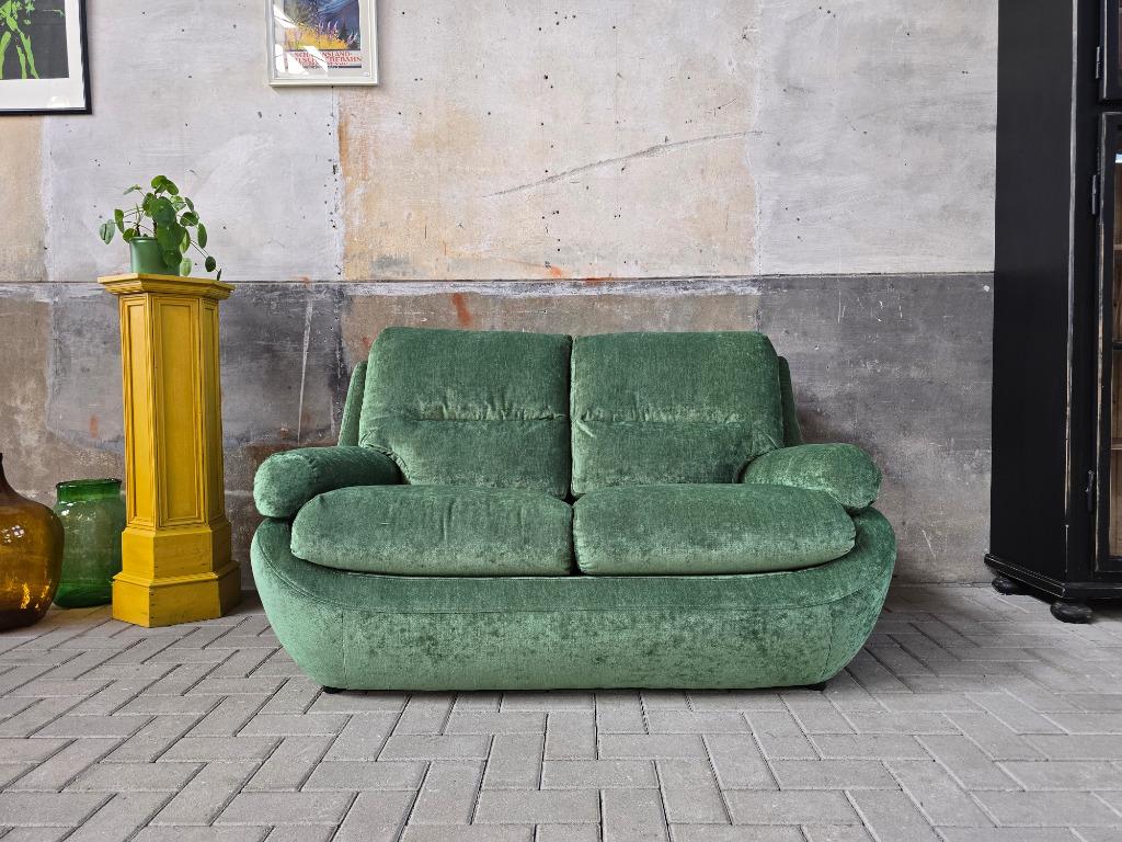 Nieuw! Retro Design 2-Zits Bank Excelsior | Vintage Sofa, 100 tot 125 cm, 150 tot 200 cm, Ophalen of Verzenden, Rechte bank