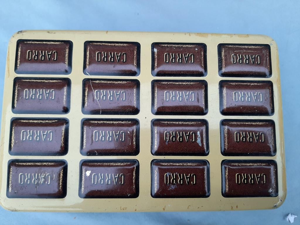 Carro/ Driessen chocolaad, Verzamelen, Blikken, Ophalen of Verzenden, Gebruikt, Overige