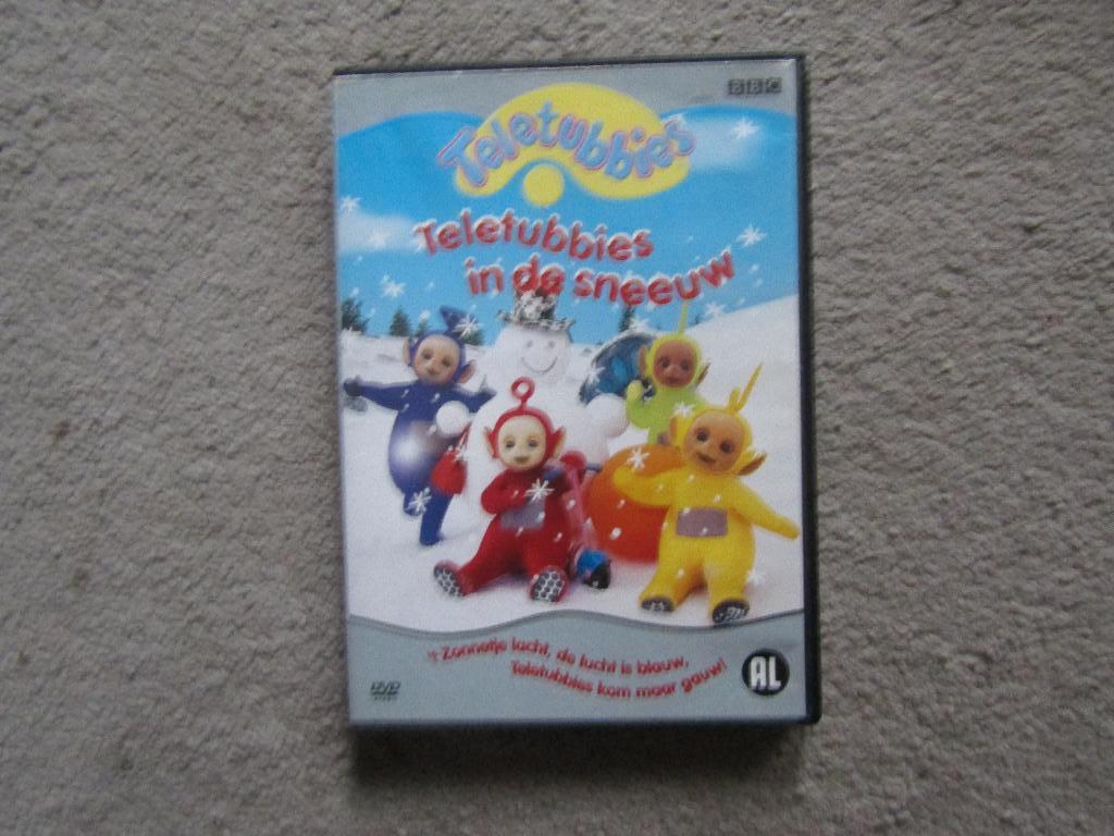 DVD: Teletubbies - Teletubbies in de sneeuw, Cd's en Dvd's, Dvd's | Kinderen en Jeugd, Gebruikt, Alle leeftijden, Poppen, Ophalen of Verzenden