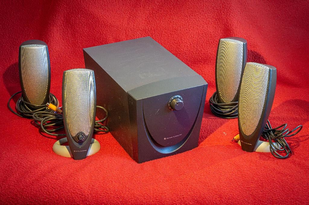 Altec Lansing ADA745 PC Speakerset, Ophalen, Zo goed als nieuw, Audiokanaal 4.1, Altec lansing