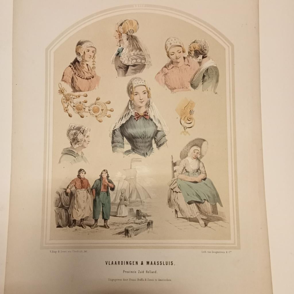 Klederdr. Bing & Braet VIII Zd-Holland Vlaardingen Maassluis, Ophalen of Verzenden