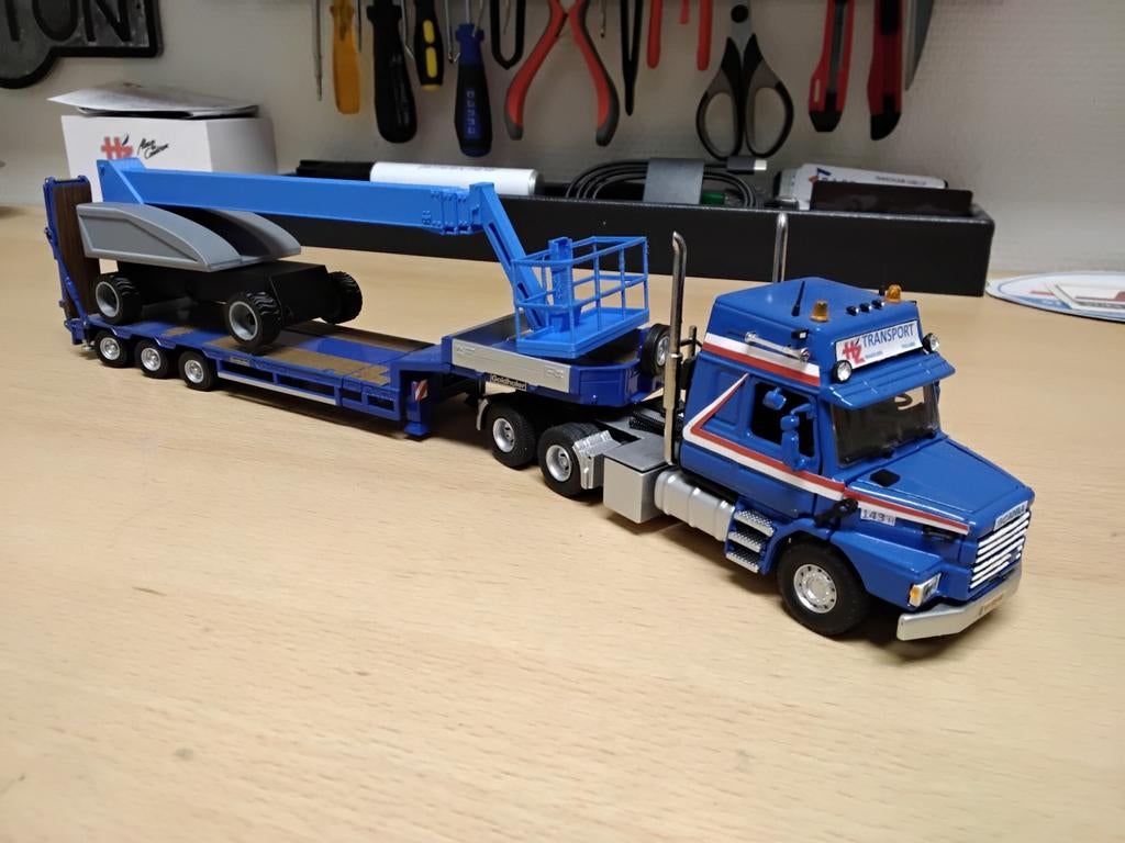 Tekno Scania, Ophalen of Verzenden, Zo goed als nieuw, Bus of Vrachtwagen, Tekno