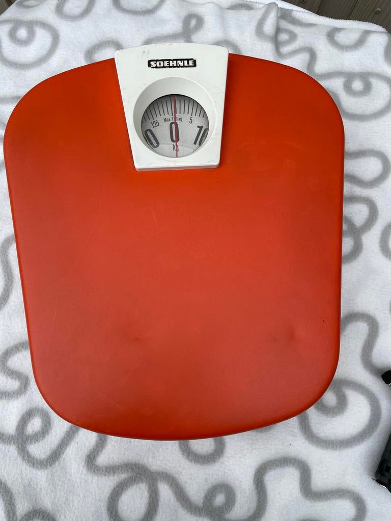 Soehnle Personenweegschaal - Oranje, Minder dan 10 kg, 1 tot 500 gram, Ophalen of Verzenden, Zo goed als nieuw