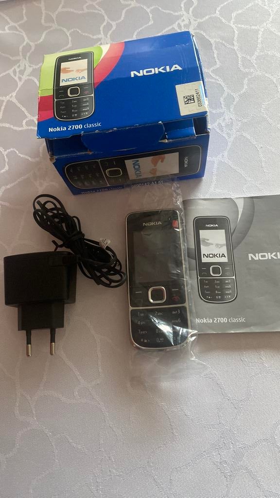 Nokia 2700 nieuw, Telecommunicatie, Ophalen of Verzenden, Zo goed als nieuw, Zwart