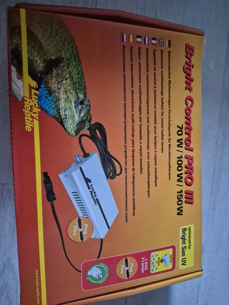 Uv lamp met belast apparaat, Ophalen, Nieuw, Terrarium of Paludarium