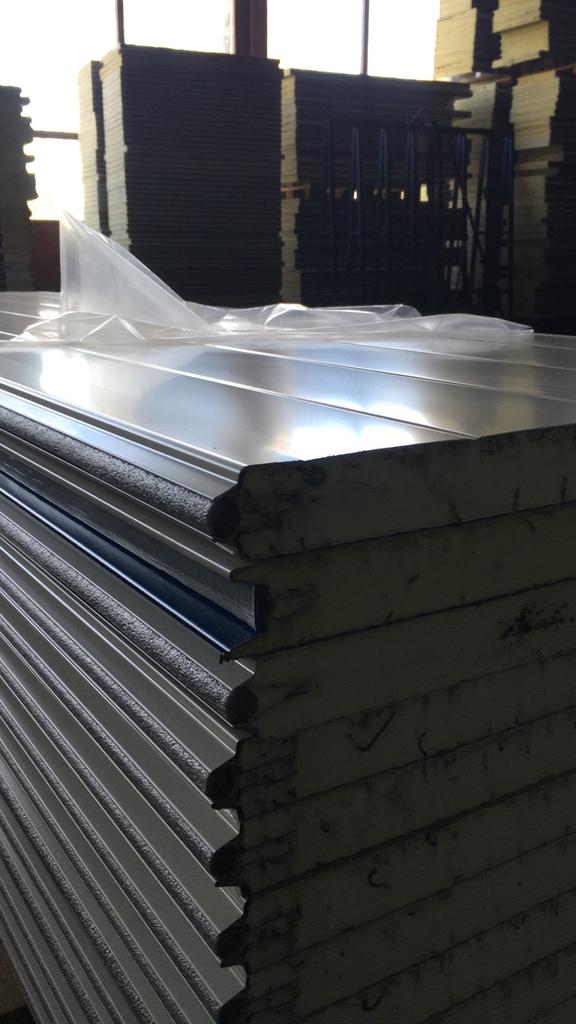 Sandwichpanelen 40 60 80mm vijverbouw, Doe-het-zelf en Verbouw, Platen en Panelen, Ophalen, Zo goed als nieuw