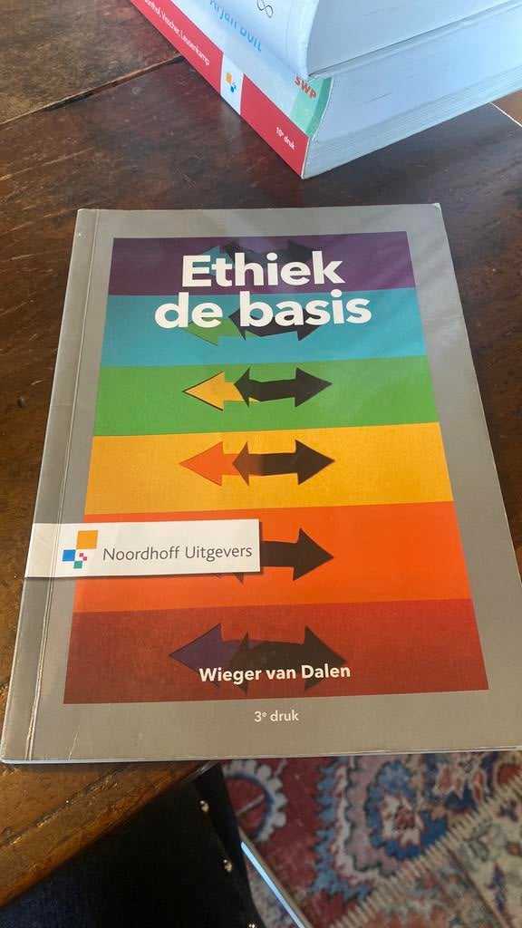 Wieger van Dalen - Ethiek de basis, Ophalen of Verzenden, Zo goed als nieuw, Wieger van Dalen