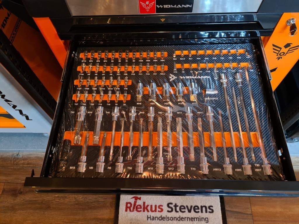 widmann gereedschapwagen 7 laden vol gereedschap, Ophalen of Verzenden, Nieuw