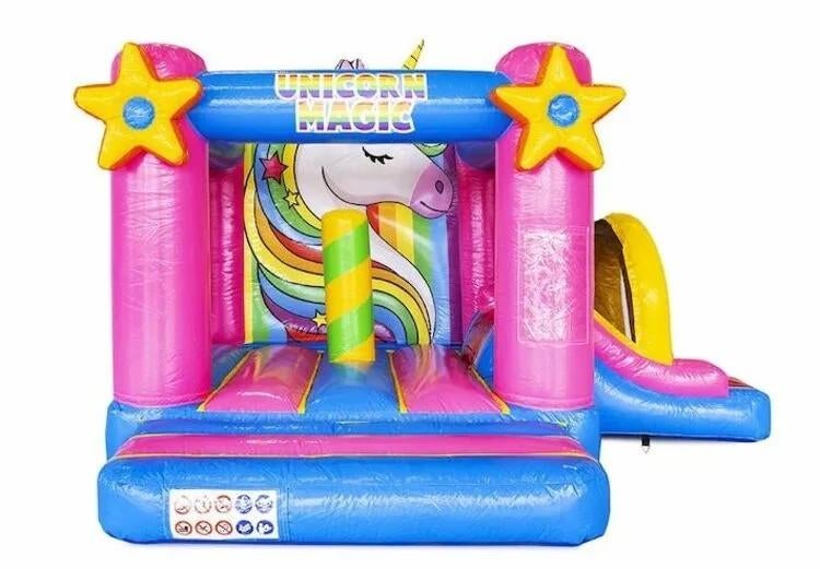 Te Huur: Unicorn Springkussen, Ophalen, Zo goed als nieuw, Verjaardag