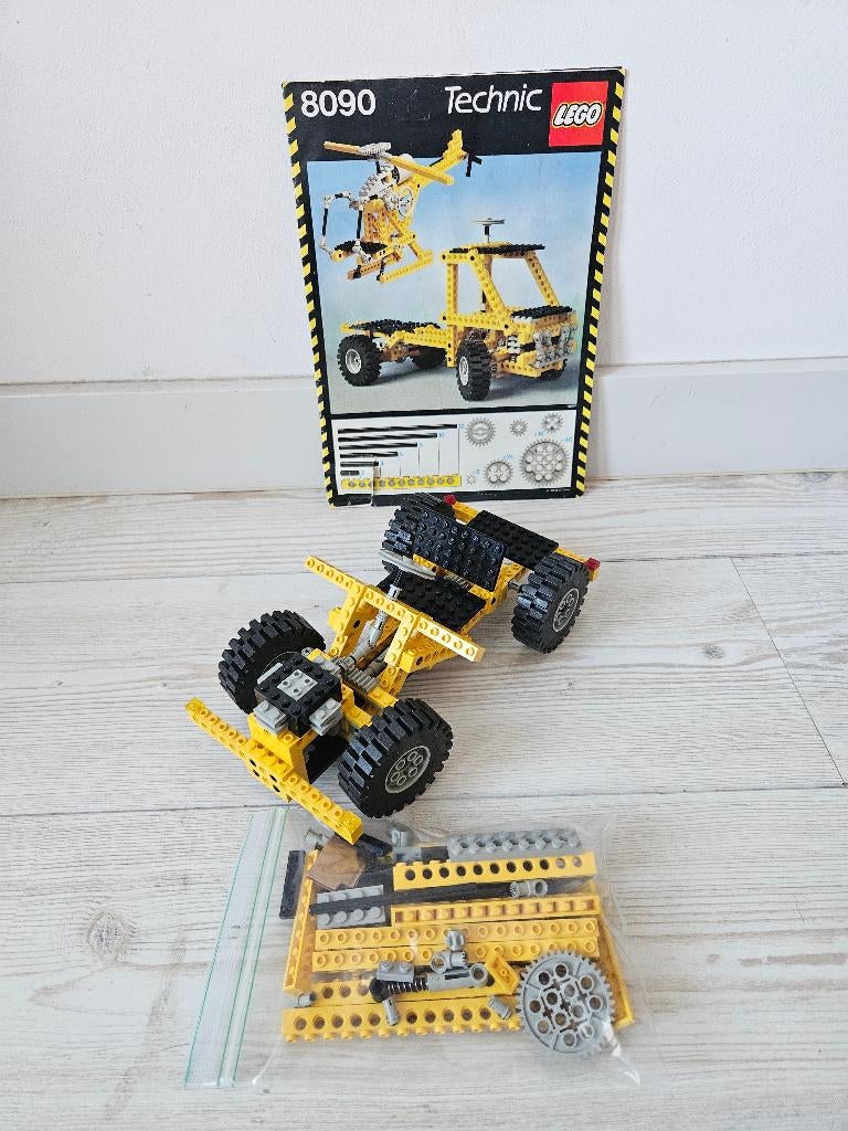 Lego set 8090 : Technic, Universal Set (1982), Ophalen of Verzenden, Gebruikt, Complete set, Lego