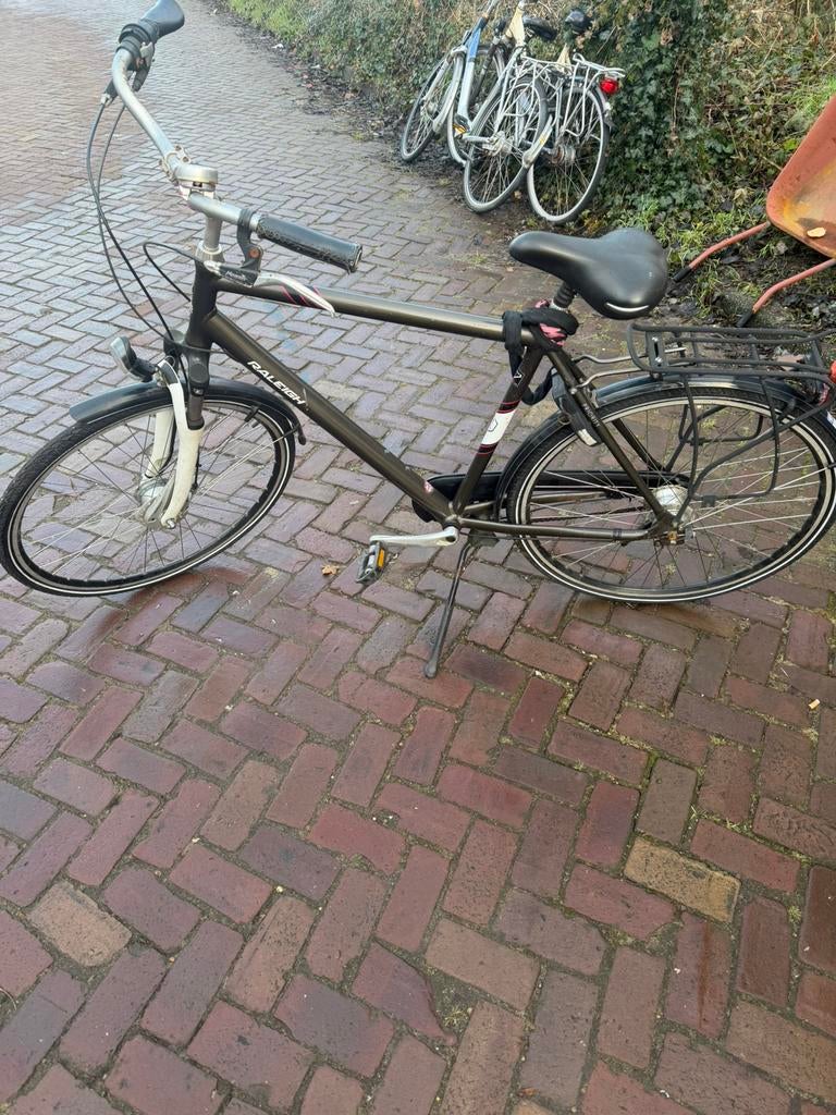 Raleigh heren fiets, Ophalen of Verzenden, Zo goed als nieuw, Minder dan 10 versnellingen, Overige merken