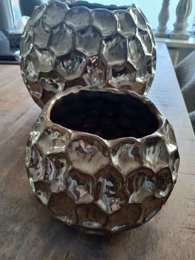 Daan Kromhout aardewerk bloempotten, Ophalen, Overige kleuren, Aardewerk of Porselein, Nieuw
