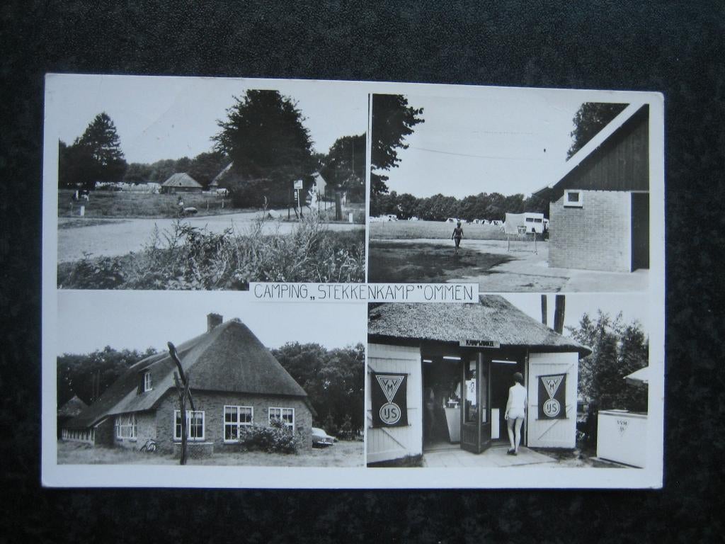 OMMEN 4 luiks camping Stekkenkamp 1962, Ophalen of Verzenden, 1960 tot 1980, Overijssel