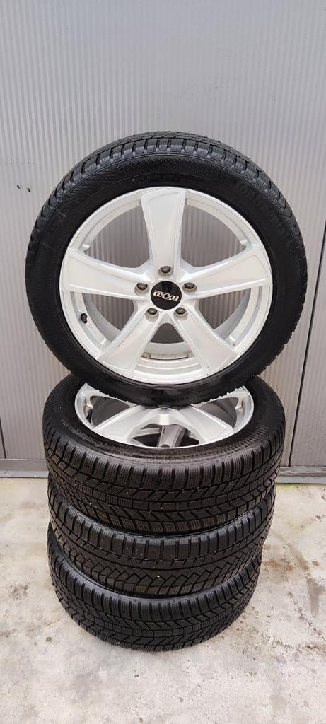 Winterset Audi A3 Continental 17 Inch, Ophalen, Gebruikt, Banden en Velgen, 17 inch