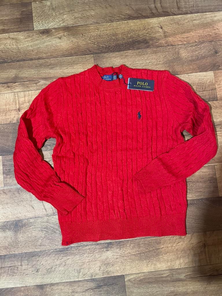 Ralph Lauren Trui,nieuw,maat M, Ophalen of Verzenden, Zo goed als nieuw, Maat 48/50 (M), Rood