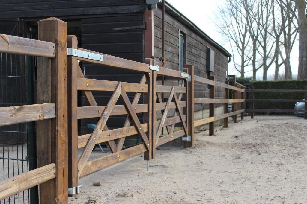 Poorten, Weidepoort, Toegangspoort, Landhek, Hek, Dieren en Toebehoren, Stalling en Weidegang, Weidegang, Sales@veldomheiningen.nl