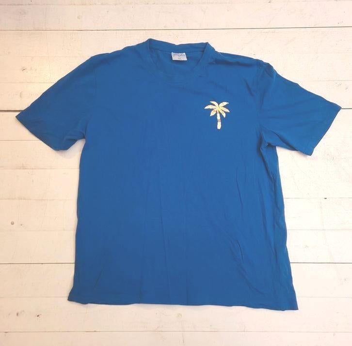 GERARD JOLING Ticket Tropics Vintage T Shirt L Blauw Geer LP, Verzamelen, Ophalen of Verzenden, Gebruikt, Kleding