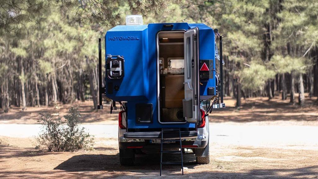 Gladiator pick up afzetcabine camper voor op een pick-up, Chemisch toilet, Standaard zit, Overige brandstoffen, Bedrijf
