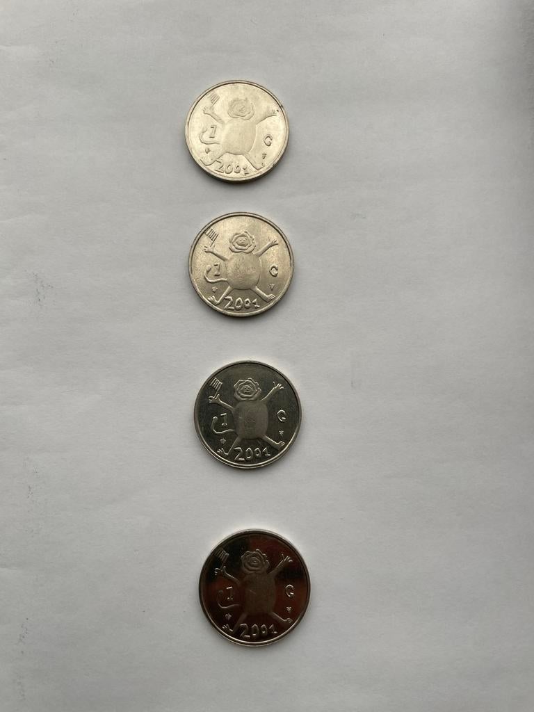 4x Loeki de Leeuw Gulden - Verzamelobject, Postzegels en Munten, Munten | Nederland, Ophalen of Verzenden, Koningin Beatrix, 1 gulden