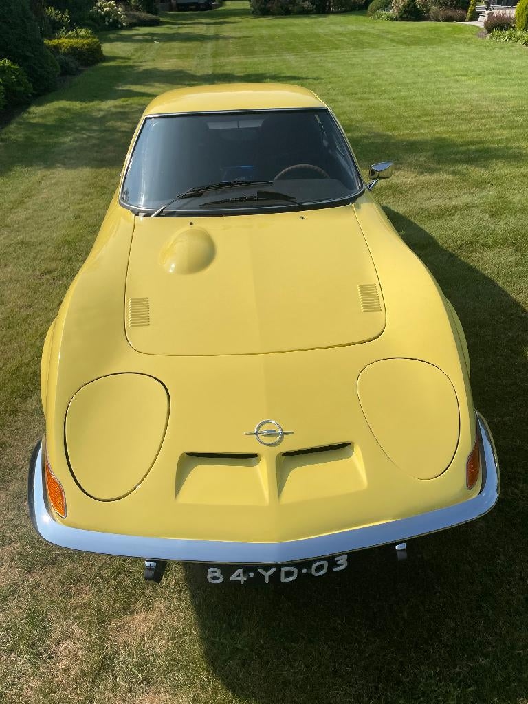 Opel GT 1900S 1973, Auto's, Opel, Bedrijf, GT, Radio, Benzine, Euro 1, Coupé, Handgeschakeld, Geïmporteerd, Overige kleuren, Zwart
