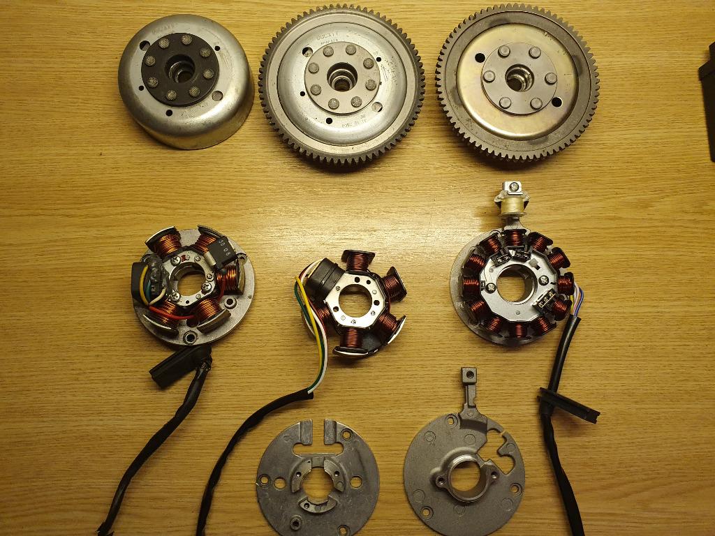 Onsteking AM6 CDI Bobine Vliegwiel Stator Grondplaat Ducati, Fietsen en Brommers, Brommeronderdelen | Algemeen, Ophalen of Verzenden