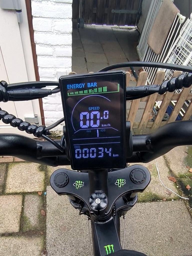 Opvoerbaar M6 display met code en begrenzer | Ouxi V8 H9 V20, Overige merken, Nieuw, Ophalen of Verzenden, 59 cm of meer