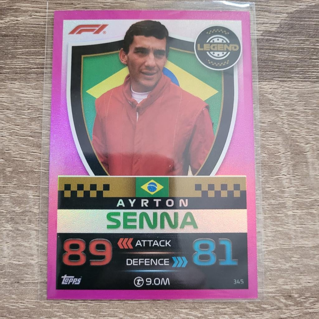 Ayrton Senna F1 Topps Turbo Attax 2023 Pink, Ophalen of Verzenden, Nieuw, Formule 1