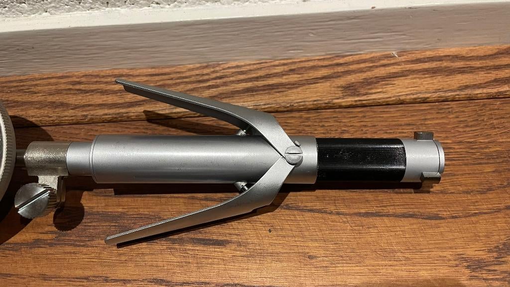 Mitutoyo binnenmicrometer met meetklok schroefmaat, -, Ophalen of Verzenden, Zo goed als nieuw, Mitutoyo