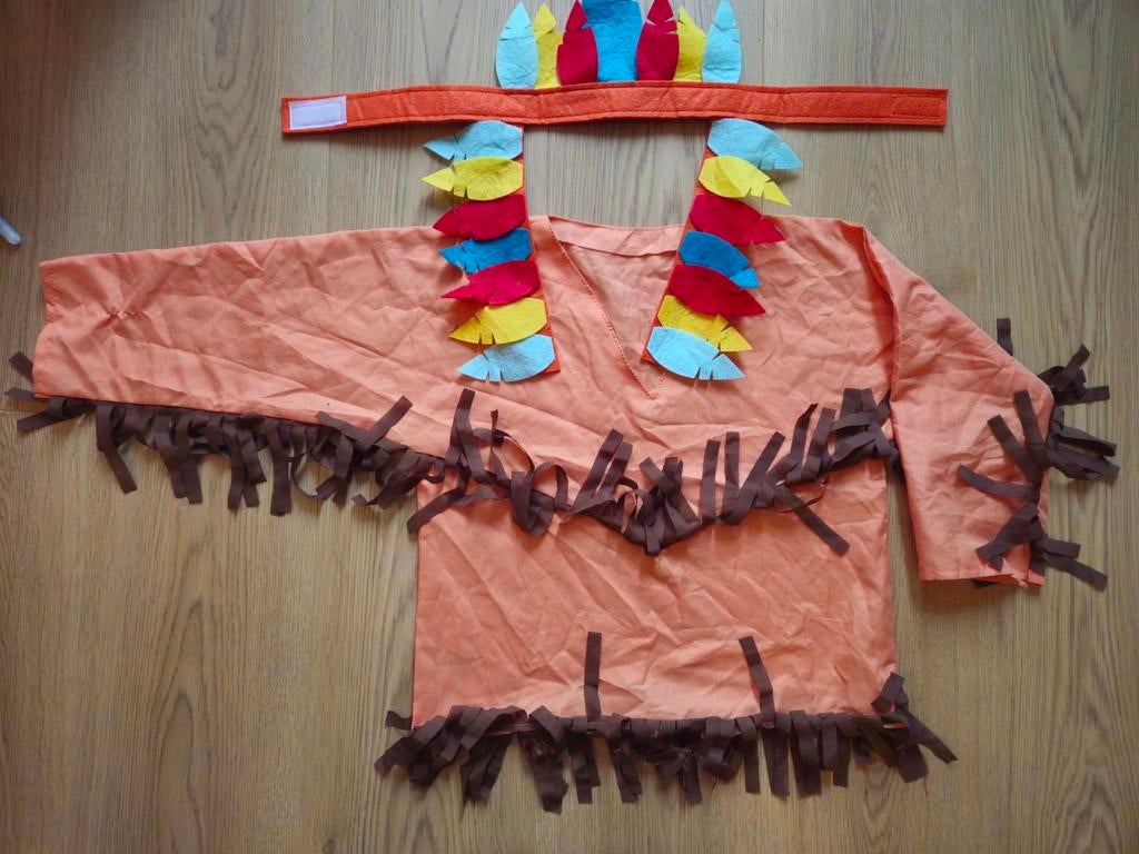 Indianen pakje, Ophalen of Verzenden, 122 t/m 128, Jongen of Meisje