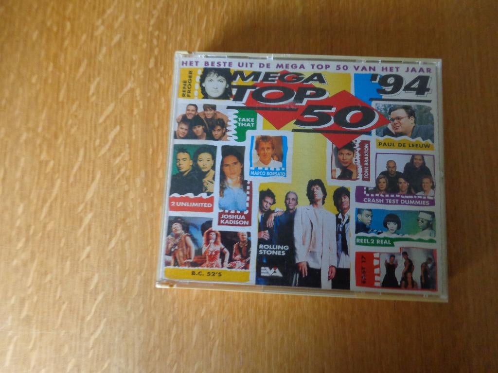 Mega top 50   ,94, Cd's en Dvd's, Cd's | Verzamelalbums, Ophalen of Verzenden, Zo goed als nieuw, Pop