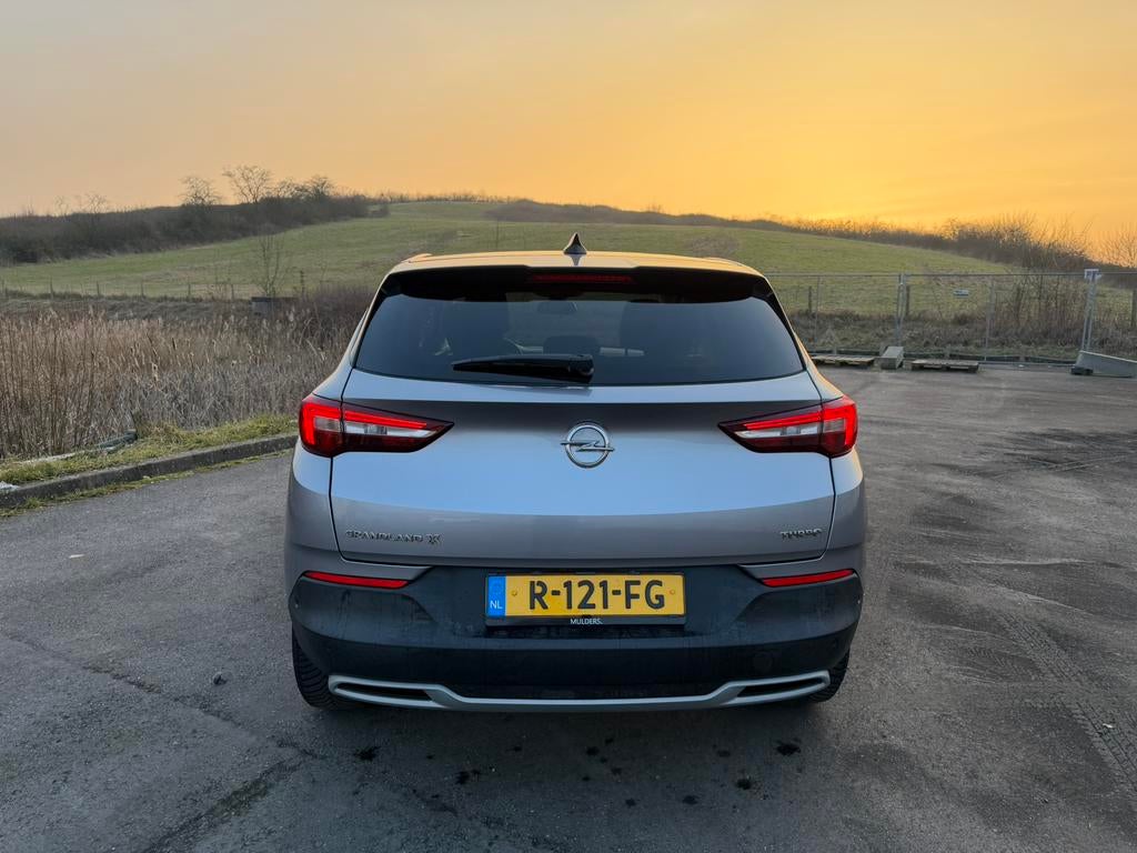 Opel Grandland X 1.2 Turbo 130pk S&S Aut 2018 Grijs, Auto's, Opel, 1199 cc, Leder en Stof, 130 pk, 3 cilinders