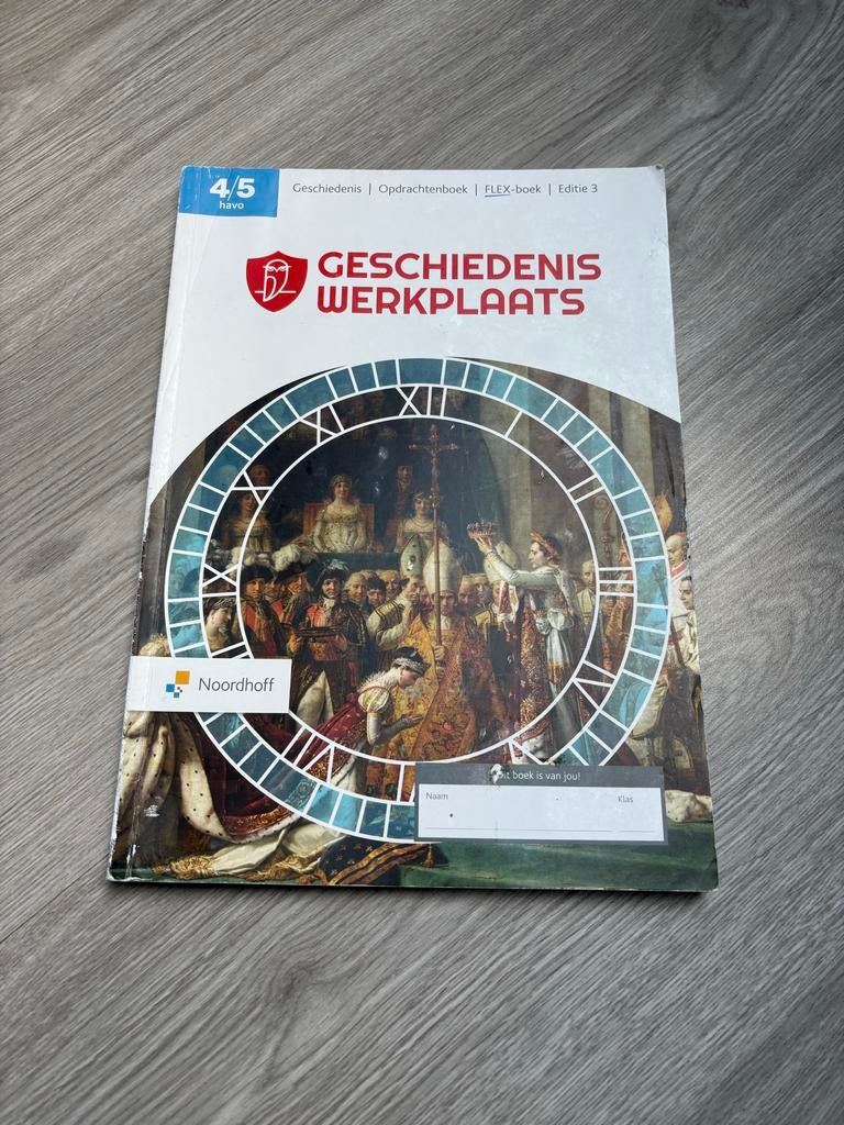 Geschiedenis Werkplaats Handboek + Opdrachtenboek, Boeken, Schoolboeken, Ophalen of Verzenden, Gelezen, HAVO, Geschiedenis