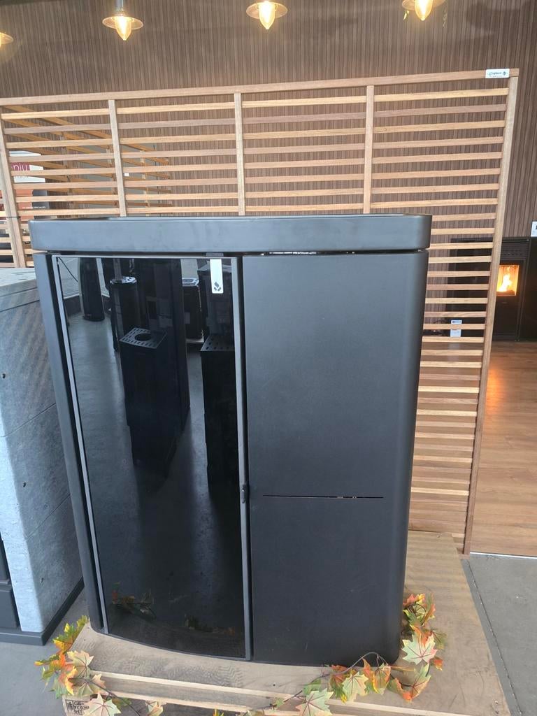 Gebruikte 21 kW Hybride CV-kachel (Pellet & Hout), Gebruikt, Onbekend, Ophalen of Verzenden, Onbekend
