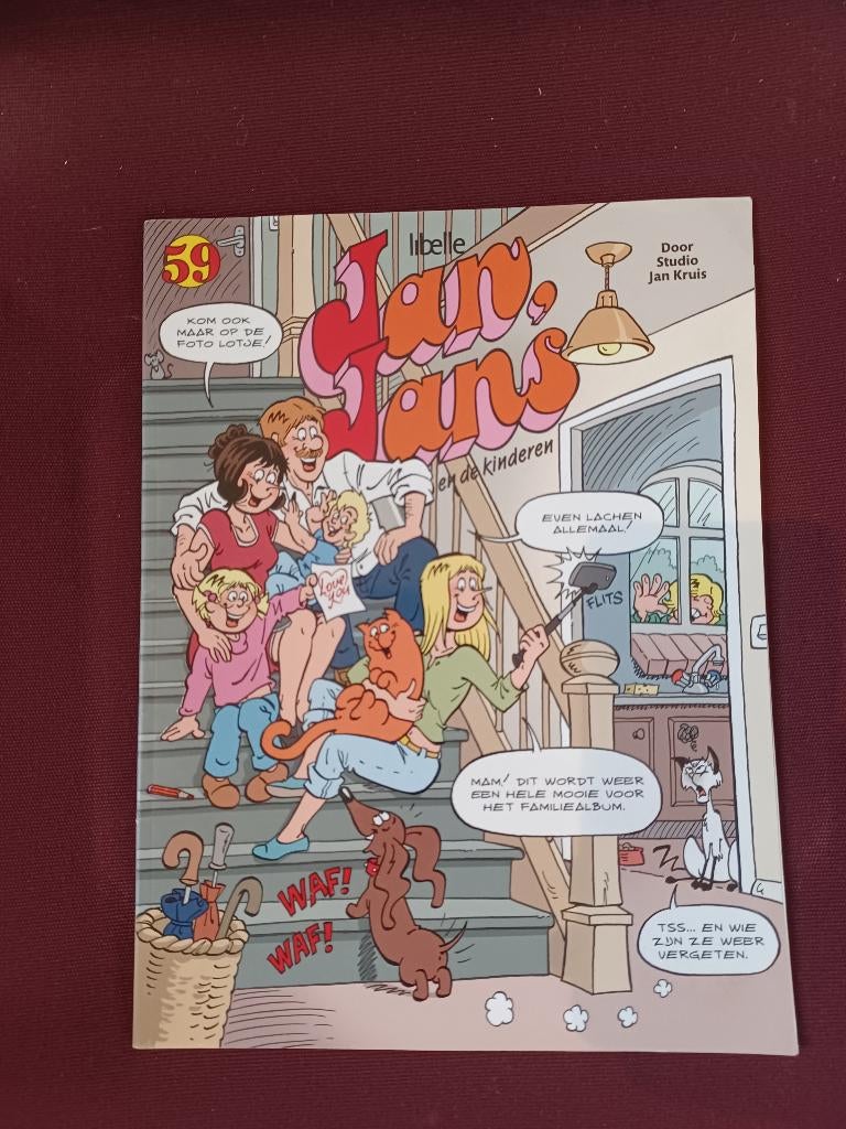 Jan jans en de kinderen - deel 59, Boeken, Stripboeken, Eén stripboek, Ophalen of Verzenden, Zo goed als nieuw, Jan Kruis