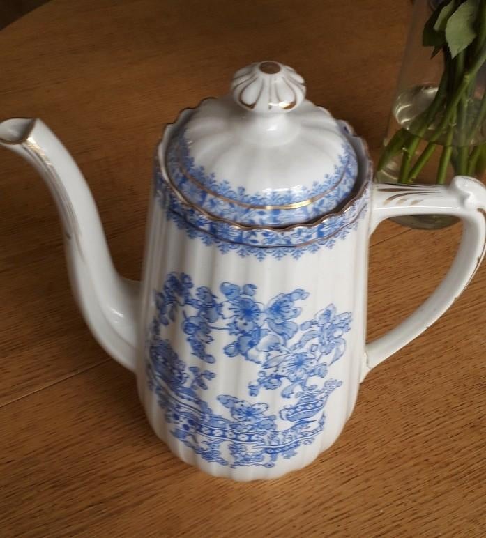 vintage koffiepot, Ophalen