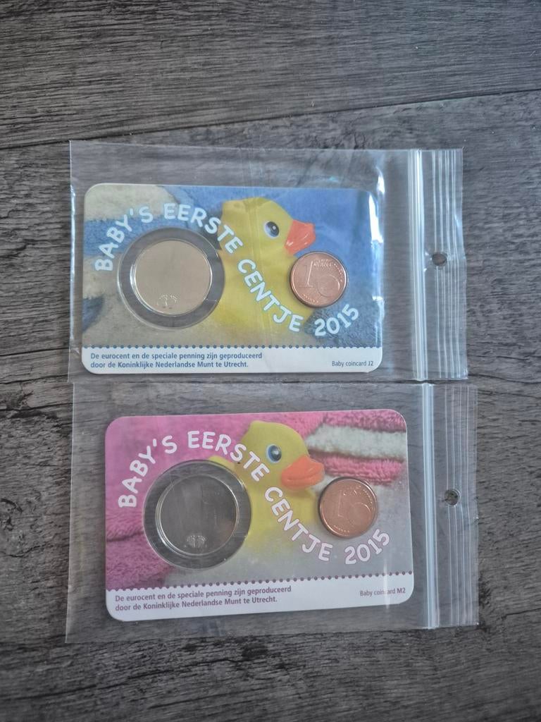 Geboortemunt 2015 - Baby Coincard, Ophalen of Verzenden, Overige typen