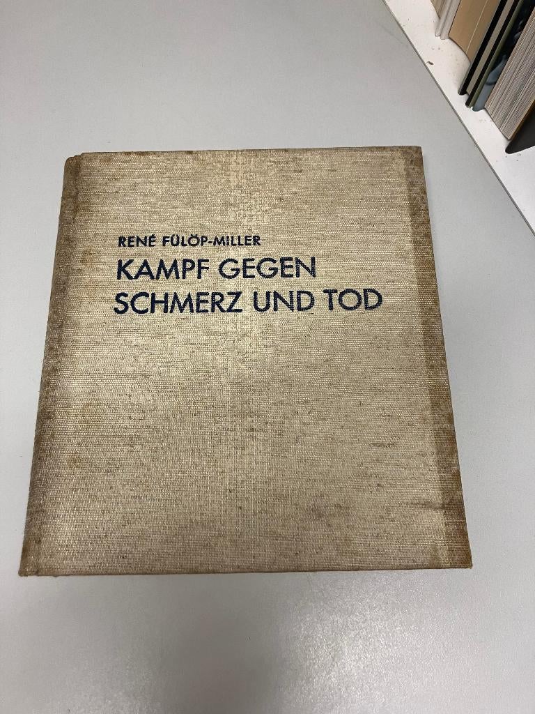 Kampf gegen schmerz und tod Fulop Miller, Ophalen of Verzenden, Gelezen, Europa