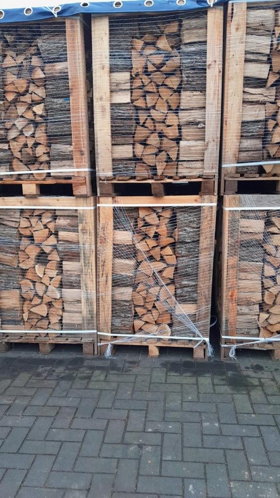 Haardhout Openhaardhout Aanmaakhout Kachelhout Stookhout, 6 m³ of meer, Ophalen, Eikenhout, Blokken