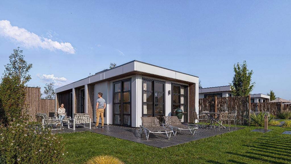 Zeer luxe en duurzame Recreatievilla, Huizen en Kamers, 2 slaapkamers, Verkoop zonder makelaar, 69 m², Zuid-Holland